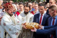 Preobraženske svečanosti u Trebinju: Prelomljen slavski kolač