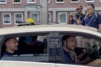 Nijemci zakazali u organizaciji – Slovenci taksijem na meč prvog kola