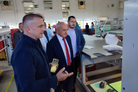 Đokić: Pozitivni poslovni koraci fabrike "Sportek"