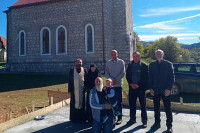 Osveštani temelji monaške kelije u Čelebići
