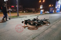Troje povrijeđenih u sudaru motocikla i bicikla