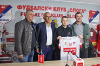 Nemanja Mihajlović predstavljen kao novi igrač Sloge: Želja ovih ljudi  presudila da dođem