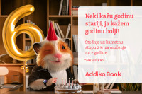 Specijalna Addiko rođendanska ponuda - štedite uz kamatnu stopu dva odsto na rok od dvije godine