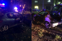 Djevojke povrijeđene kada su se vozilom “zakucale” u drvo