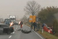 Teška saobraćajna nesreća u Kozarcu, Banjalučanin prevezen u UKC Srpske