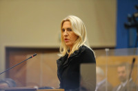 Konstitutivna sjednica Predsjedništva, Cvijanovićeva polaže zakletvu