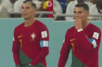 Ronaldo, šta si to pojeo? Navijači šokirani potezom na utakmici, nešto je sakrio u šorc