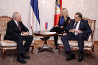 Dodik sa turskim ambasadorom o izgradnji auto-puta Beograd-Sarajevo