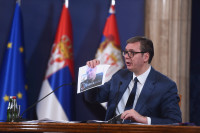 Вучић: Срби да знају да “нема предаје”, а остали да поштују међународно право