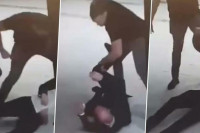 Ставио наногицу на пса, па шетао градом