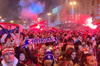 Hrvatski igrači opet pjevali Tompsona