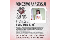  Fond “Duša djece” je u kontaktu sa porodicom Anastasije Lakić
