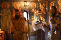 Vladika Sergije služio liturgiju u manastiru Rmanj