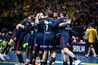 Rukometaši Francuske nakon pobjede nad Švedskom u finalu Svetskog prvenstva