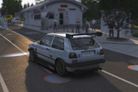 Volkswagen Golf Mk2 s 509 KS у кругу на Нурбургрингу