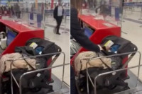 Roditelji ostavili bebu na aerodromu i otišli na avion VIDEO