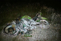 Povrijeđen vozač motocikla, zbrinut u bolnici u Doboju