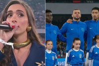 Italijanska pjevačica u suzama jer je "uništila" Englezima himnu, igrači ostali u nevjerici