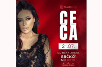 Ceca prvi put u Brčkom na velikoj sceni