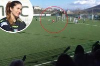 O potezu sutkinje bruji Italija: Sprint pa reanimacija nesretnog navijača koji se srušio