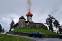 Požar na Velikokladuškoj tvrđavi, vatra zahvatila kulu
