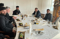 Dodik u Banjaluci razgovarao sa igumanom manastira Hilandar Metodijem