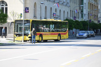 Autobus udario u semafor u centru Banjaluke