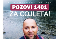 Pozivom na 1401 za spas Gordana Savića Cojleta