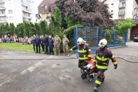 Derventa: Izvedena pokazna vježba gašenja požara u vrtiću