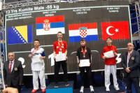 Uspjeh karatista iz Republike Srpske: Pet medalja na Balkanijadi