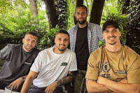 Ibrahimović izveo fudbalere Milana u beogradski restoran