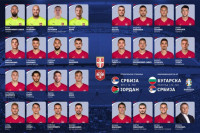 Selektor Dragan Stojković saopštio spisak igrača za utakmicu sa Bugarskom