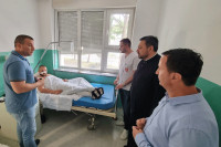 Ćurić obišao povrijeđene u autobuskoj nesreći