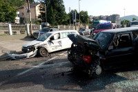Detalji teške saobraćajne nesreće na ulazu u Mostaru, jedna osoba poginula