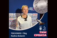 Nadica Božanić osvojila srebro na Evropskim igrama u Poljskoj