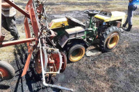 Vatrogasci domaćinu spasili traktor, ali sijeno izgorjelo