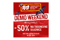 „Demo weekend“ powered by Aquarius: 50% popusta na trodnevne ulaznice
