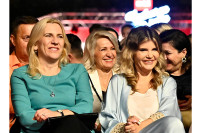 Jelena Trivan u društvu Željke Cvijanović na otvaranju Banjaluka festa