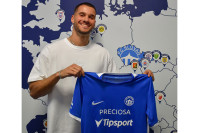 Fudbaler Luka Kulenović predstavljen u češkom Slovanu: Željan sam dokazivanja