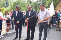 Otvorena dionica puta Luke-Brda