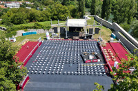 Sve je spremno za početak trodnevnog spektakla na Kastelu: Pogledajte kako izgleda najveći klub na otvorenom na Balkanu!