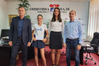 Prijem za uspješnu mladu teniserku Taru Jokić
