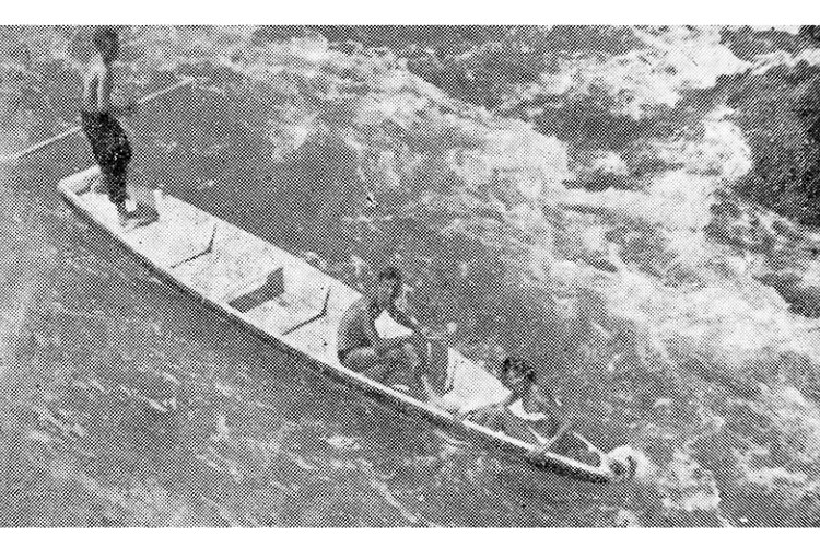 Dajak bio i ostao nezaobilazna atrakcija na Vrbasu, snimljeno 1960. godine