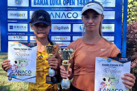 Banjaluka open Tennis Europe 14&U: Trofeji za Jaćimovića i Kovačevićevu