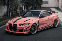 Розе BMW М4 Competition долази из радионице Darwin PRO Aerodynamicsa