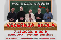 Kultna „Večernja škola” Željka Pervana u oproštajnoj turneju  07. decembra stiže u Banjaluku