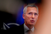 Stoltenberg na sastanku sa članovima Predsjedništva BiH u Sarajevu