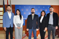 Prijem za Azru Elezović, osvojila treće mjesto na Olimpijadi iz mikroelektronike