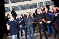 У Београду девети протест грађана и опозиције, шетња до Палате правде