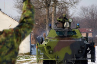 Обука војника у јединицама српске Војне полиције